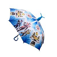 Зонт детский "Герои мультфильмов" с подставкой на куполе