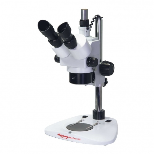 Микроскоп стерео МС-4-ZOOM LED (тринокуляр), арт. 25476