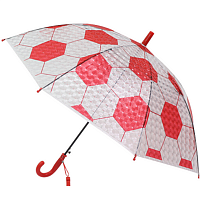Зонт детский объемный 3d "Футбол", со свистком
