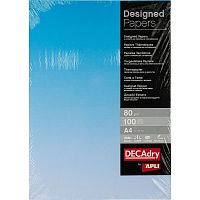 Дизайн-бумага синий 80 гр. 100 л. DPJ1215