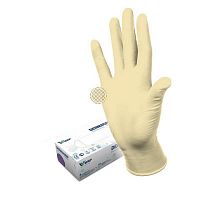 Медицинские смотровые перчатки латекс., нестерильные, неопудренные, тек.Dermagrip Classic(XL) 50 п