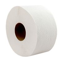 Бумага туалетная для диспенсера 2сл,130м/рул, белая, цел., (12 рулонов в упаковке)._ПЧ