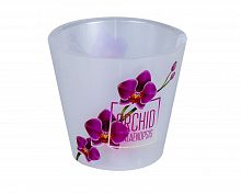 Горшок для цветов INGREEN Фиджи Орхид D160мм 1,6л Деко розовая перламутр