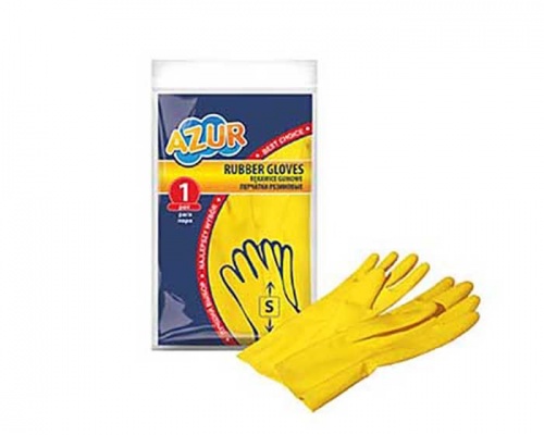 Перчатки резиновые AZUR Центи размер S