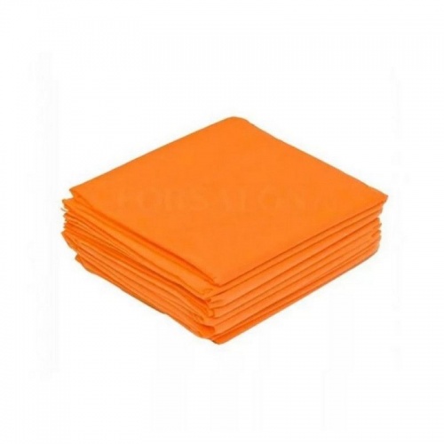 Салфетка гигиен,40x50, спандбонд пл.30 оранжевый 100 шт/уп
