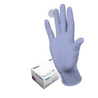 Медицинские смотровые перчатки нитриловые, нестерильные, неопудренные, Dermagrip Ultra LS (L) 100 пар