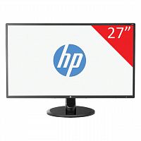 Монитор HP V270 27" (69 см), 1920x1080, 16:9, IPS, 5 ms, 300 cd, HDMI, VGA, DVI, черный, 3PL17AA