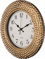 Часы настенные кварцевые italian style диаметр 38 см. цвет - античное золото циферблат диаметр 24 с, арт. 220-264