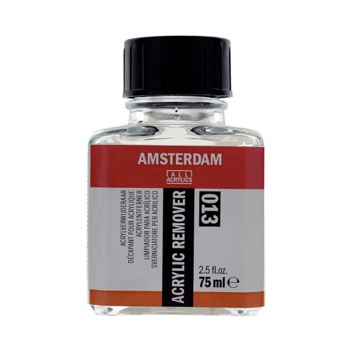 Раствор для очистки кистей от акрила Amsterdam (013) 75мл,24283013