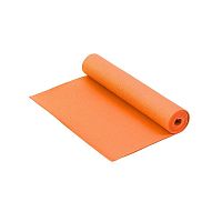 Коврик для фитнеса и йоги Larsen PVC оранжевый р173х61х0,4см 354070