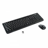 Набор беспроводной SVEN Comfort 3300, клавиатура 104 клавиши, мышь 2 кнопки + 1 колесо-кнопка, черный, SV-03103300WB