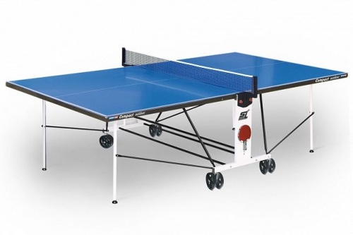 Всепогодный складной стол для настольного тенниса &amp;quot;Compact Outdoor LX&amp;quot;  (274 х 152,5 х 76 см) с сеткой
