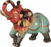 Фигурка слон 17x8 см. высота 14,5 см. ручная роспись, арт. 59-081
