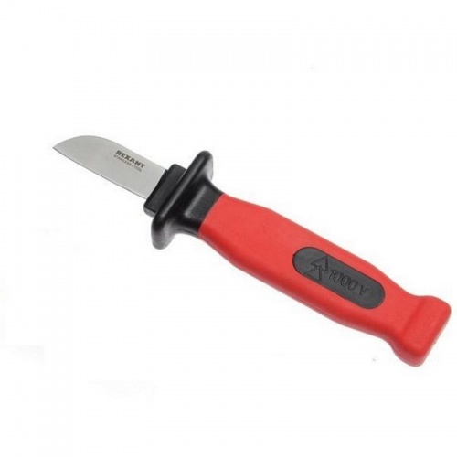 Нож монтажника, нержавеющая сталь, лезвие 50 мм REXANT (12-4933)