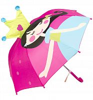 Зонтик детский объемный 3D, LACOGI, с ушками, мультгерои 