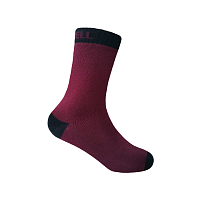 Водонепроницаемые носки детские DexShell Ultra Thin Children Socks, бордовые