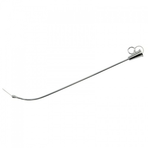 Многоразовый медицинский инструмент Катетер ушной металлический (КУ-2s), J-31-490