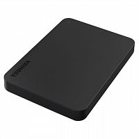 Диск жесткий внешний HDD TOSHIBA Canvio Basics 500GB, 2.5", USB 3.0, черный, HDTB405EK3AA