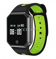 Умные Часы Smart Watch W11 цвет - черный/зеленый
