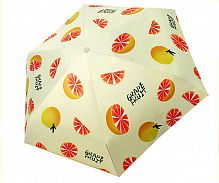 Зонт складной компактный подростковый с чехлом LACOGI, диаметр 90 см.