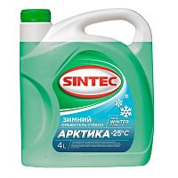 Жидкость незамерзающая Sintec Арктика (-25С) канистра 4л