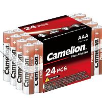 Батарейки Camelion AAA/LR 03 Plus Alkaline PB-24 1.5В(24 шт в уп.)