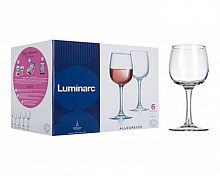 Набор бокалов для вина LUMINARC Allegris 4шт 420мл