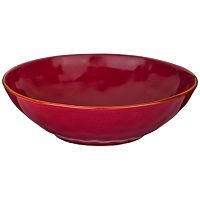 Тарелка суповая concertoдиаметр 19 см винный красный, арт. 408-114
