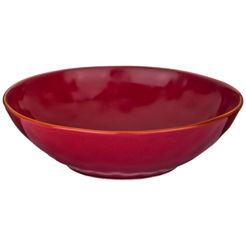 Тарелка суповая concertoдиаметр 19 см винный красный, арт. 408-114