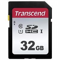 Карта памяти SDHC 32 GB TRANSCEND UHS-I U3, V30, 95 Мб/сек (class 10), TS32GSDC300S