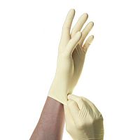 Медицинские смотровые перчатки латекс., нестерильные, неопудренные, текстурир. SFM (XL) 45 пар/уп