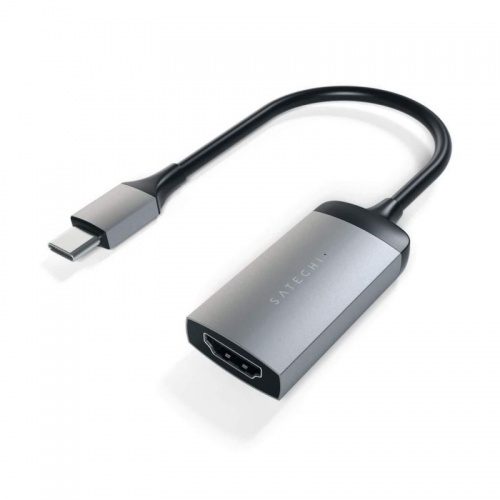 Адаптер USB Type-C - HDMI, M/F, Satechi, косм/сер, ST-TC4KHAM