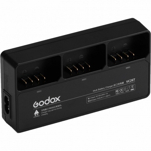 Зарядное устройство Godox VC26T Multi для VB26, арт. 27909