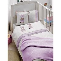 Комплект детского постельного белья Gelin home BEBE лиловый, арт. 2442G20002116