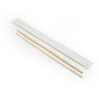 Палочки для суши бамбук в индив. Бумажной упаковке,23см, круглые,100 шт/уп (401-863)
