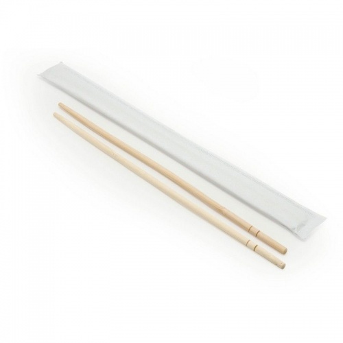 Палочки для суши бамбук в индив. Бумажной упаковке,23см, круглые,100 шт/уп (401-863)